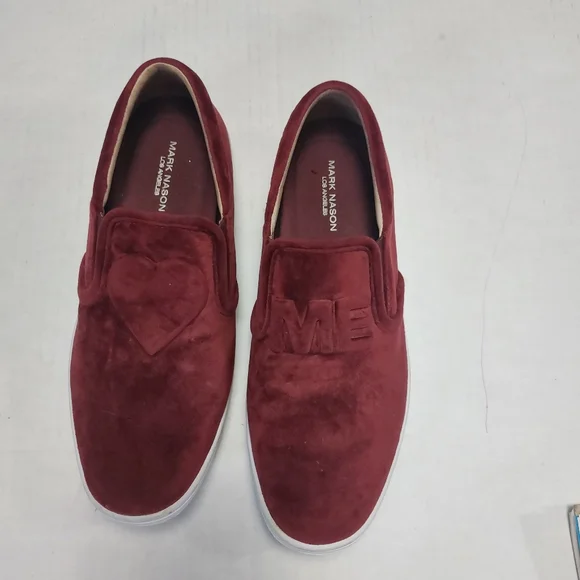 Mark Nason | Shoes | Mark Nason Shoes Burgundy Velvet Size  display picture 1
